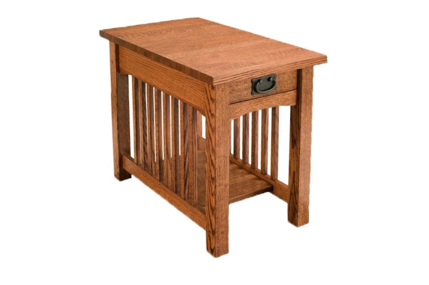 Oak mission style on sale end tables